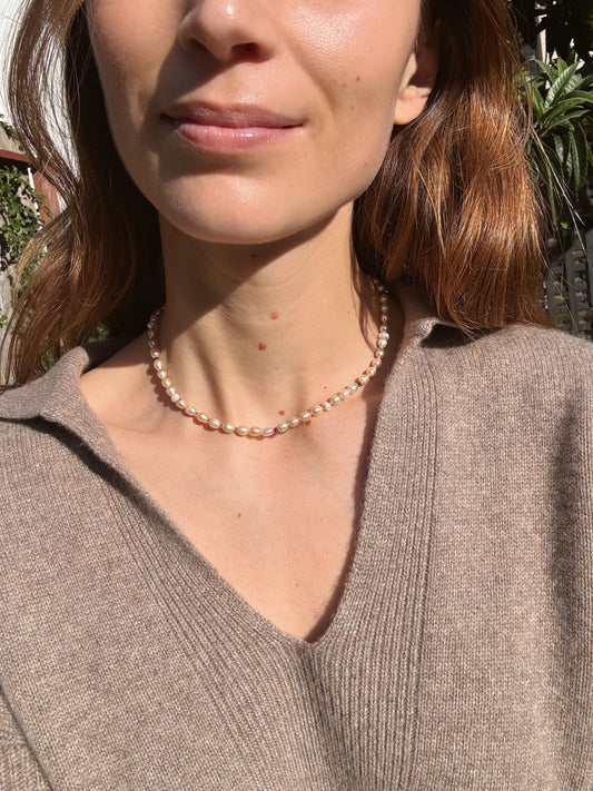 Lune Pearl Necklace