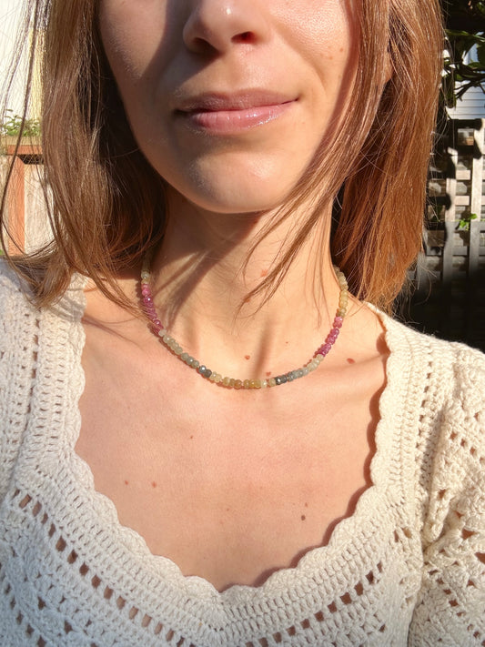 Lila Sapphire Necklace