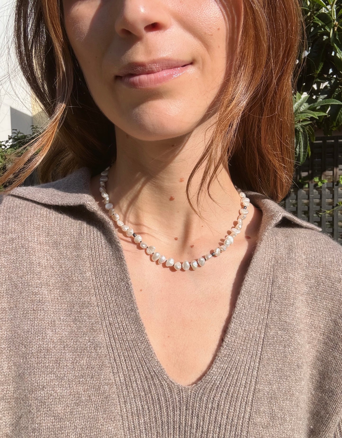 Renée Pearl Necklace