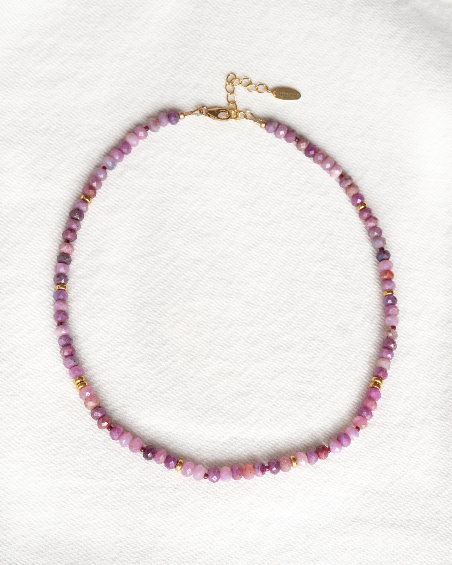 Fleur Ruby Necklace