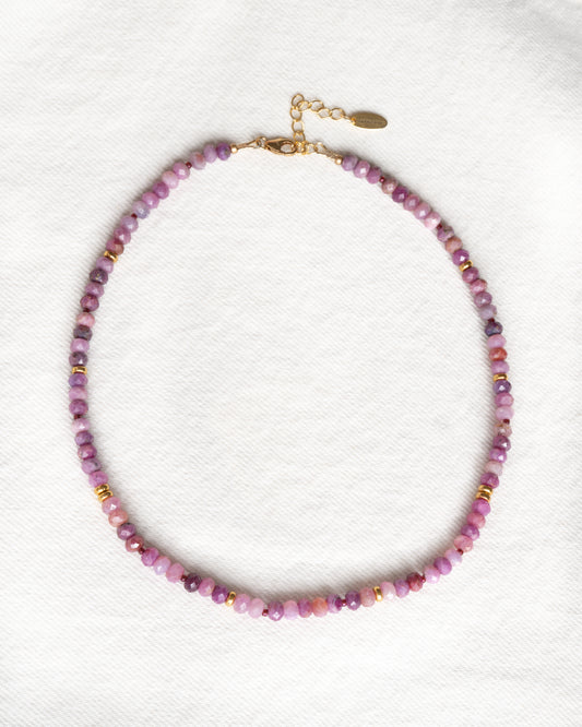 Fleur Ruby Necklace